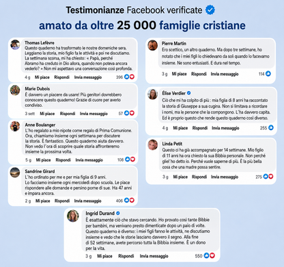 Viaggio Biblico: Quaderno di 52 Settimane per Bambini