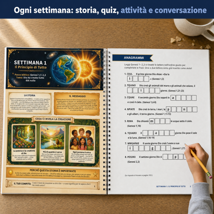 Viaggio Biblico – quaderno per bambini