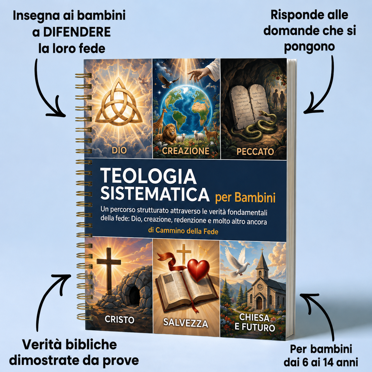 Teologia Sistematica: Quaderno di 52 Settimane per Bambini