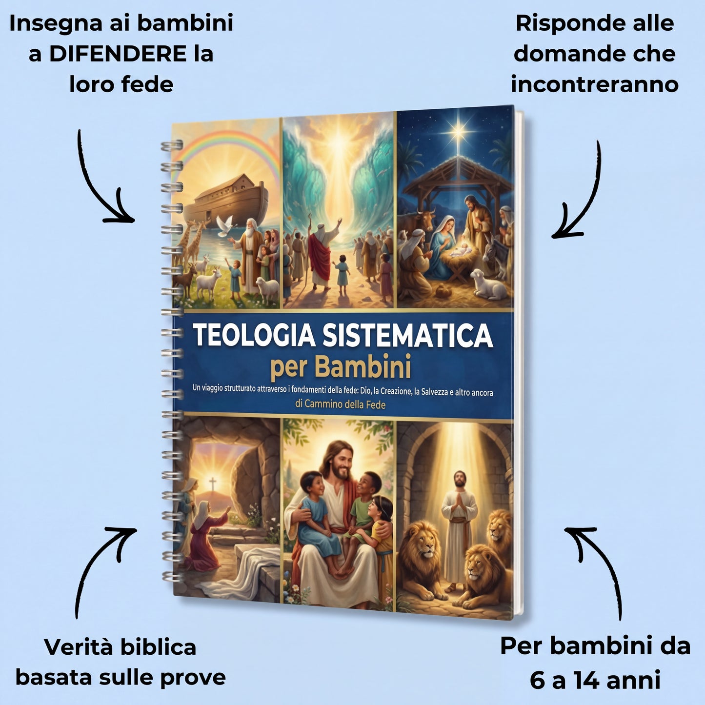 Teologia Sistematica: Quaderno di Lavoro di 52 Settimane per Bambini