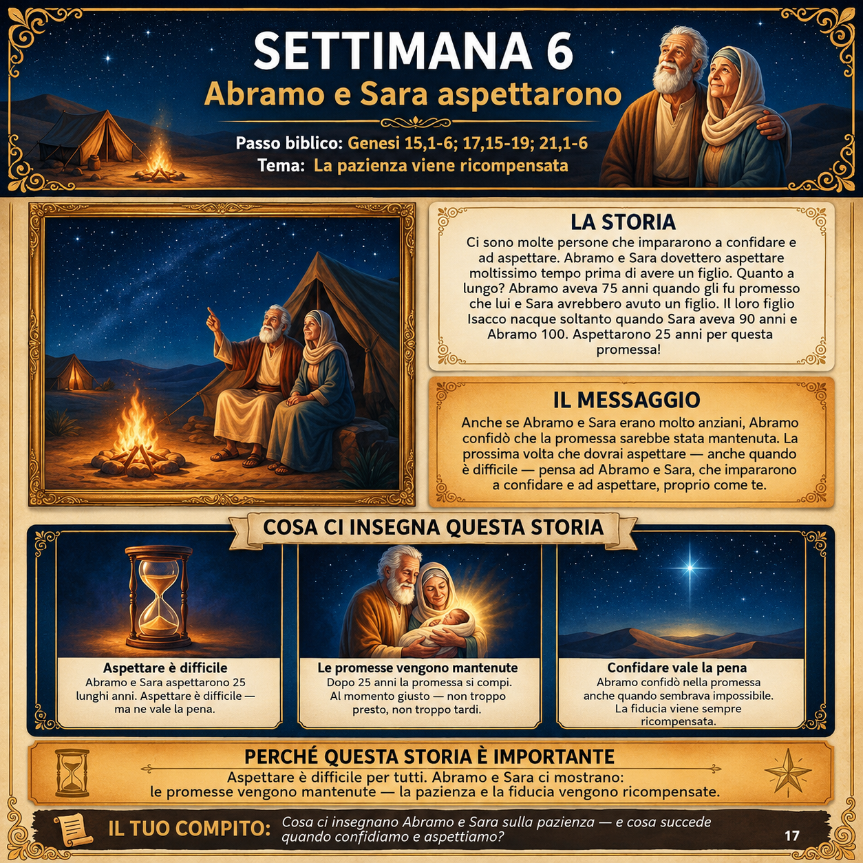 Viaggio Biblico: Quaderno di 52 Settimane per Bambini