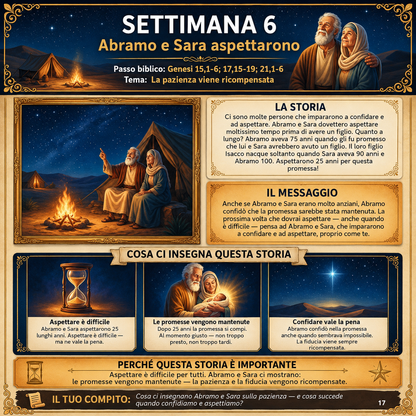 Viaggio Biblico: Quaderno di 52 Settimane per Bambini